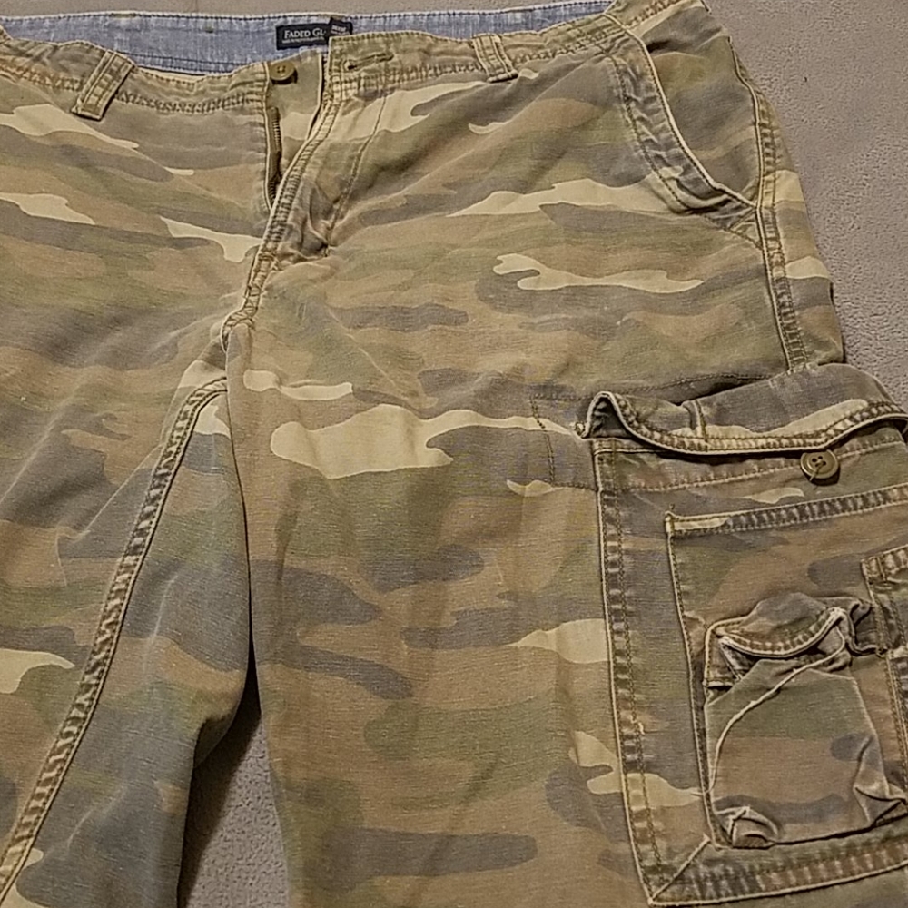 Mens camouflage pants
